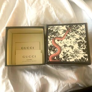 GUCCI SQUARE JEWELRY BOX